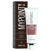 Tefia Mypoint Краска для бровей и ресниц коричневый 25мл