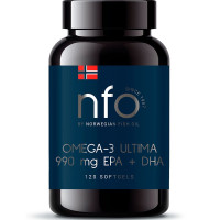 Norwegian Fish Oil Омега-3 Ультима 990мг капсулы N120