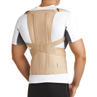 Orlett Корректор осанки с двумя ребрами жесткости TLSO-250(A) S, бежевый, короткий