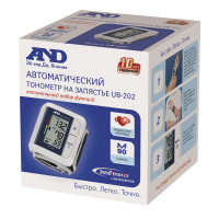 Тонометр AND UВ-202 автомат для измерения давления на запястье