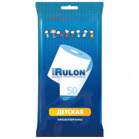 Mon Rulon Влажная туалетная бумага детская 50шт