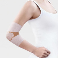 Экотен Бандаж на локтевой сустав эластичный налокотник ES - E01 р.XXL бежевый
