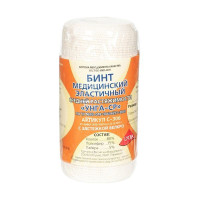 Бинт эластичный 2мх10см с застежкой УНГА-СР С-306