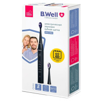B.Well Зубная щетка звуковая электрическая PRO-850 черная
