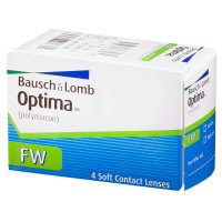 Линзы контактные Bausch&Lomb Optima FW -1,25 №4