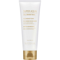Missha Super Aqua Пенка для умывания с секрецией улитки 100мл
