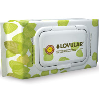 Lovular Cалфетки влажные для детей с фито-пропиткой N40