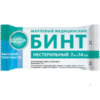 Клинса Бинт нестерильный 7мх14см высокой плотности