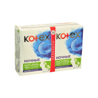 Прокладки Котекс Natural ночные N12