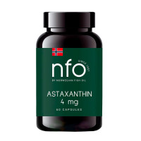 Norwegian Fish Oil Астаксантин капсулы 700мг N60