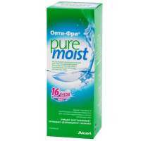Опти-Фри Pure Moist раствор для контактных линз 300мл с контейнером