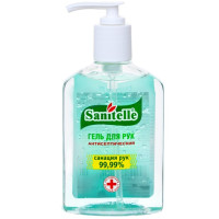 Санитель гель для рук с экстрактом алоэ и витамином Е 250мл