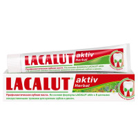 Лакалют зубная паста АКТИВ Хербал 50 мл
