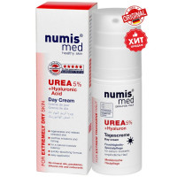 Numis Med Крем дневной с 5% мочевиной и гиалуроновой кислотой 50мл