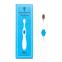 Montcarotte Детская зубная щетка голубая мягкая 0,15мм