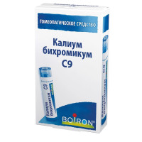 Калиум Бихромикум C9 гранулы гомеопатические 4г
