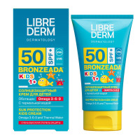 LibreDerm Бронзиада Крем солнцезащитный для детей SPF50 с Омега 3-6-9 и термальной водой 150мл
