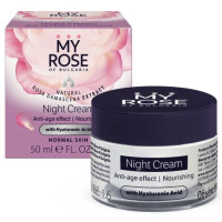 My Rose of Bulgaria Крем для лица ночной против морщин 50 мл