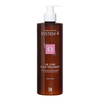 Sim Sensitive Система 4 маска-пилинг терапевтическая О для всех типов волос Oil Cure Scalp Treatment 500мл