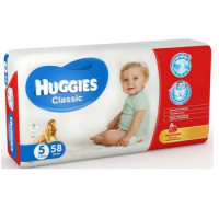 Хаггис подгузники classic 5/11-25кг N58