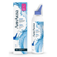 ЛинАква Софт для промывания и орошения полости носа с 1 года аэрозоль 150мл