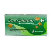 Климаксан гомеопатический таблетки N40