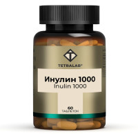 Tetralab Инулин 1000 таблетки 1400мг N60