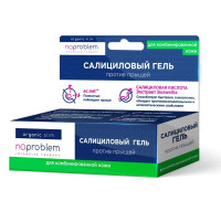 Noproblem Гель салициловый против прыщей для комбинированной кожи 15мл