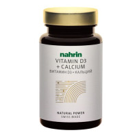 Nahrin Витамин Д3 + Кальций капсулы N60