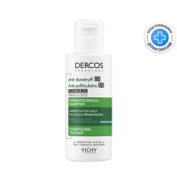 Vichy Деркос шампунь-уход интенсивный против перхоти для нормальных и жирных волос 75мл