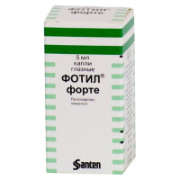 Фотил Форте капли глазные  40мг 0,5% 5мл N1 фл-кап