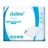 Dailee пеленки впитывающие одноразовые 60х90см N30