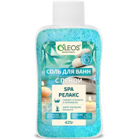 Соль для ванн с пеной SPA релакс 425г Олеос
