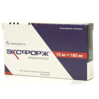 Эксфорж таблетки п.п.о. 10мг 160мг N28