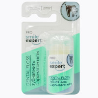Смайл Эксперт Про Зубная нить с ароматом мяты 100м