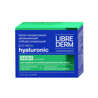 LibreDerm Гиалуроновый крем увлажняющий себорегулирующий ночной 50мл