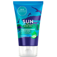 Фитокосметик BioCosmetolog Professional Алоэ-гель гиалуроновый после загара для лица и тела 150мл