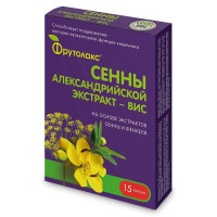 Фрутолакс Сенны александрийской экстракт-Вис капсулы 0,4г N15
