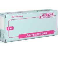 Амлодипин таблетки 5мг N30 Алси