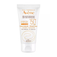 Avene Солнцезащитный крем с минеральным экраном SPF50+  50мл