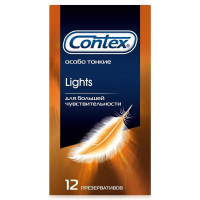 CONTEX ПРЕЗЕРВАТИВЫ LIGHTS №12