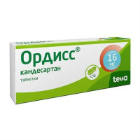 Ордисс таблетки 16 мг N30