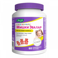 Бэби Формула Мишки Мультивитамины пастилки жевательные N60
