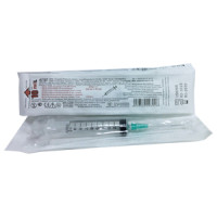 Шприц 3-компонентный одноразовый 10мл игла 21G (0,8x40) SFM 5шт