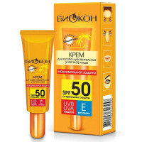 Биокон Крем солнцезащитный для лица  SPF50 25мл