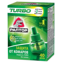 РАПТОР Жидкость TURBO 40 ночей 35 мл