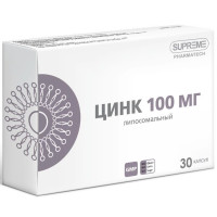 Липосомальный Цинк капсулы 548мг N30 Supreme Pharmatech
