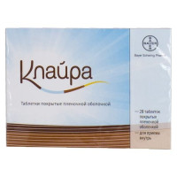 Клайра таблетки п.п.о. N28