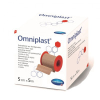 Омнипласт пластырь гипоаллергенный тканевый бежевый 5мх5см OMNIPLAST