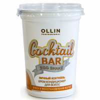 Ollin Cocktail BAR Крем-кондиционер для волос Яичный коктейль блеск и восстановление волос 250мл